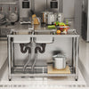 Stainless Steel Commercial Kitchen Sink Catering Sink Single Double Bowl Drainer