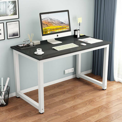 PC Computer Desk Writing Study Gaming Office Home Workstation Wooden & Metal