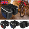 Bike Bicycle Seat Rear Bag Waterproof Pannier Rack Pack Shoulder Cycling New N