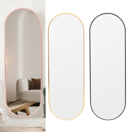 40x120cm Wall Mounted Oval Dressing Mirror Full Length Mirror Home Decoration