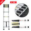 4.4M Heavy Duty Multi-Purpose Aluminium Telescopic Ladder Extendable Step UK