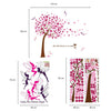 Walplus Wall Sticker Pink Cherry Spring Tree Fairies Kids Decal Home Decorations