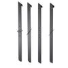 Industrial Table Legs 4pcs Cross Steel Furniture Feet Dining Coffee Table Legs