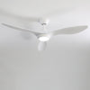 52Inch Ceiling Fan Dimmable LED Light 5 Speed with Timer Remote Control 3 Blades
