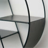 Floating Shelves Metal Wall Shelf Decorative Office Storage Hanging Display Rack