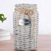 Flower Pot Flower Vase Hand Woven Vase Willow Woven Wicker Dried Flower Basket