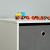 White 2 Cube Kids Bedroom Toy/Games Play Storage Unit & Drawers Bedside