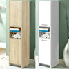 Tall Bathroom Cabinet Cupboard Stand Kitchen Pantry Laundry Storage Unit Shelves