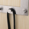 6 Hooks Towel Hanging Rack Hanger Hook Clothes Storage Over The Door Hanger Hook