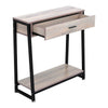 Console Table Side/End Table Drawer Wood Bottom Shelf Entryway Hallway Furniture