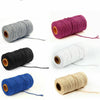 3mm*100m Macrame Rope Cotton Twisted Cord Hand Craft String DIY Home Decor Gift