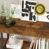 Small Industrial Bookcase Vintage Retro Shelving Unit Storage Rack Metal Cabinet