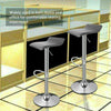2x Breakfast Bar Stool PU Leather 360°Swivel Kitchen Metal Base Gas Lift Chair