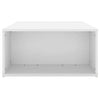 Home Storage Coffee Table White 90x67x33 cm Chipboard Living Room