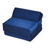 Single Double Fold Out Chair Z Bed Futon Couch Sleepover Guest Mattress Washable