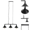 3 Way Industrial Retro Pendant Light Shade Suspended Ceiling Lights Style Lamp