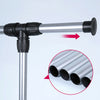 Extendable Clothes Rail Bar Heavy Duty Steel Collapsible Clothes Rack on Wheels
