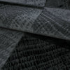 CHECK MODERN DESIGN RUG BLACK GREY SOFT LARGE FLOOR BEDROOM CARPET RUGS