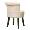 Dressing Table Stool Crushed Velvet Bedroom Vanity Chair Small Guest Bedroom