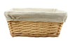 Storage Wicker Willow Baskets Natural Lining Make your own Gift Hamper