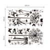 Decoration Dandelion Transparent Nature Wall Stickers Mural Decal Paper Art