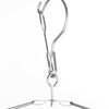 Folding Sock Dryer with 52 Peg, Stainless Steel Swivel Drying Rack Windproof