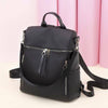 Zipper Nylon Backpack Rucksack Shoulder Bag Pack Travel Crossbody Handbag Ladies