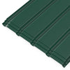 Mondeer 12 PCs Corrugated Roof Sheets Profile Galvanized Metal Roofing Carport