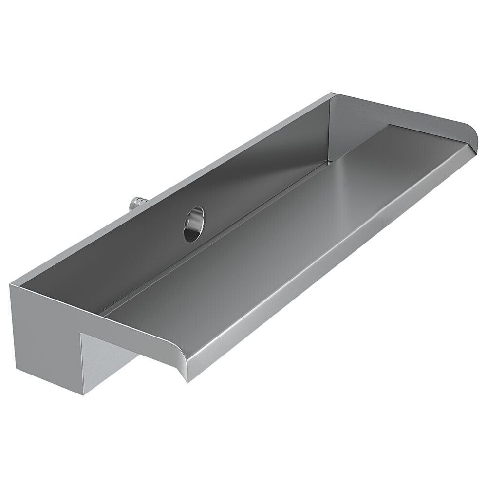 Pool Blade Stainless Steel Waterfall Feature Cascade Garden Pond Pool Water Blade ...