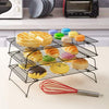 Stackable Metall Wire Cake Cooling Tray Non-Stick Cake Baking Stand Rack