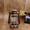 Vintage Oil Lantern Kerosene Paraffin Hurricane Lamp Bronze Camping Light UK