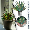 Suncatcher Stained Agave Plante Garden Home Bedroom Decor