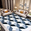 Geometry Rugs Non Slip Hallway Runner Rug Living Room Bedroom Carpet Floor Mats