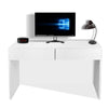 Computer Desk Laptop Pc Wooden Study Writing Table Home Office With Drawers