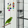 15 Pack Parrot Set Toys Metal Rope Small Ladder Stand Budgie Cockatiel Cage Bird