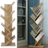 Tree Desktop Bookshelf Desk Bookcase Display Book Rack 3 Tier Organizer Storage