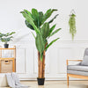 1.8m Laege Artificial Banana Tree in Pot Fake Plants Outdoor Garden Home Office