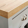 Grey Oak 3 Drawer Shoe Cabinet Hallway Storage With 6 Open Storage Cubes Avon