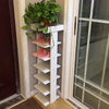 Shoe Rack Storage Shelf 7 Tier Unit Cabinet Organiser Footwear Wood