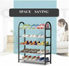 5 Tier Shoe Rack Adjustable&Stackable Organiser for 20 Pairs Shoes Waterproof UK