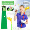 Children Mini Leisure Golf Club Set Outdoor Practice Kid Plastic Toy Gift