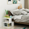 Bedside Tables Modern Night Stand Storage Furniture Wood Shelf Cupboard Bedroom
