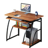 Computer Desk Study PC Writing Table Home Office Workstation Shelf Furniture UK