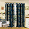 Luxury Jacquard Curtains Fully Lined Eyelet Ring Top Bedroom Living Room Curtain