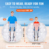 VEVOR Inflatable Bumper Balls 2-Pack 4FT/1.2M Sumo Zorb Balls for Teens & Adults
