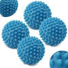 4x WASHING MACHINE BALLS TUMBLE ECO DRYER CLOTHES SOFTENER CLOTHES UK