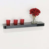 NARROW FLOATING WALL SHELVES SHELF SHELVING KIT RACK DECORATING DISPLAY 4 COLORS