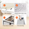 3-Section Laundry Sorter Cart Rolling with Ironing Board & Removable Bags