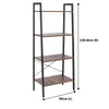 4 Tier Ladder Shelves Display Cabinet Bookshelf Unit Home Living Room Furniture