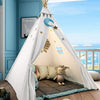 Cotton Canvas Kids Teepee Tent Children Wigwam Indoor Outdoor Play House Large